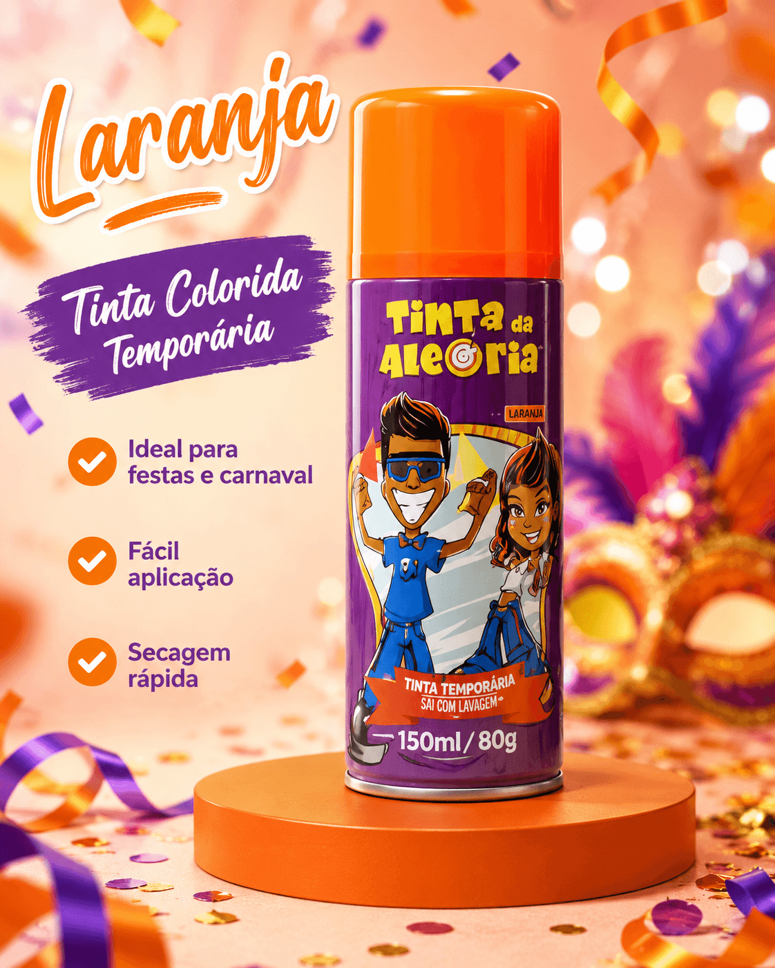 SPRAY TINTA CABELO