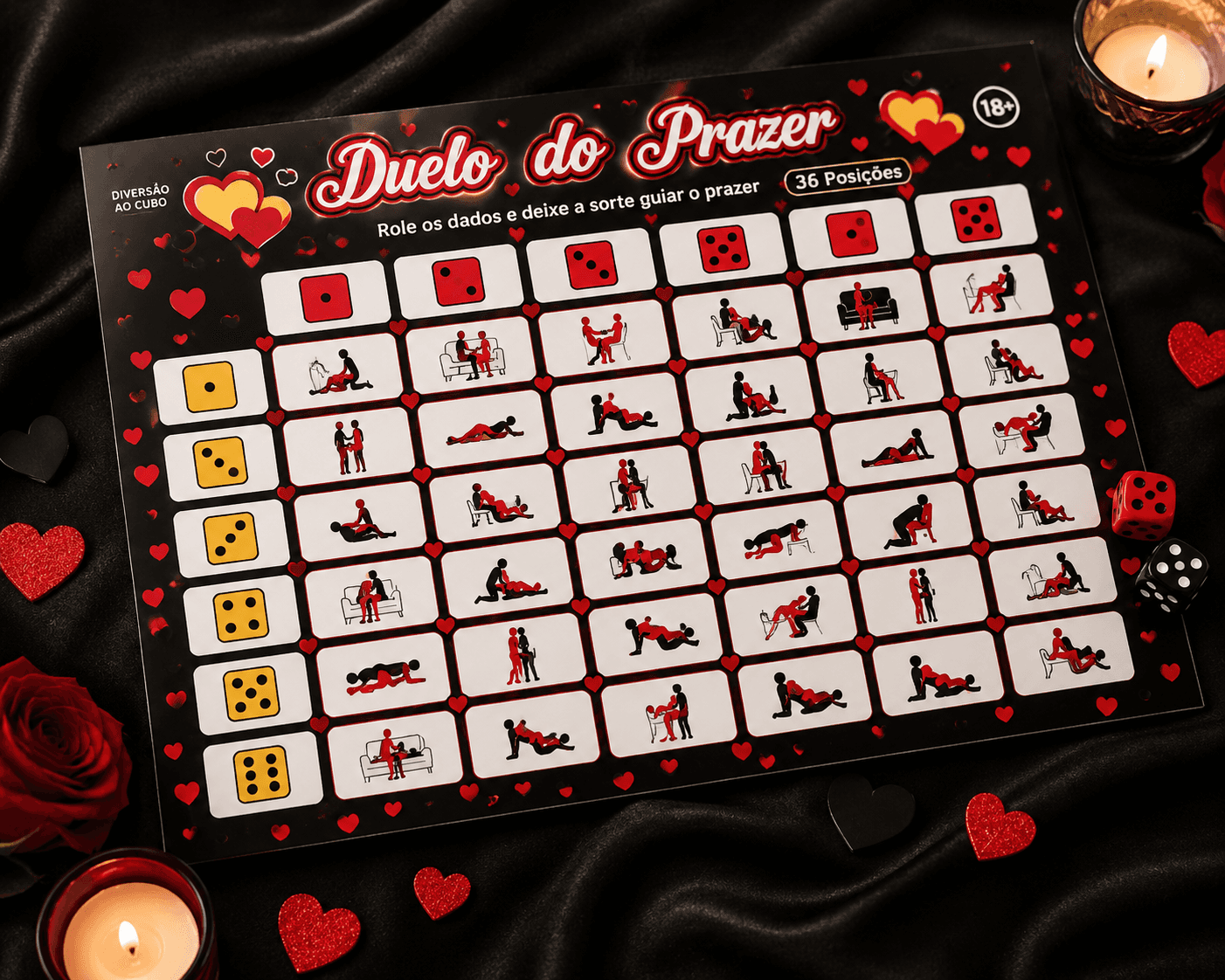 Duelo do Prazer — 36 Posições
