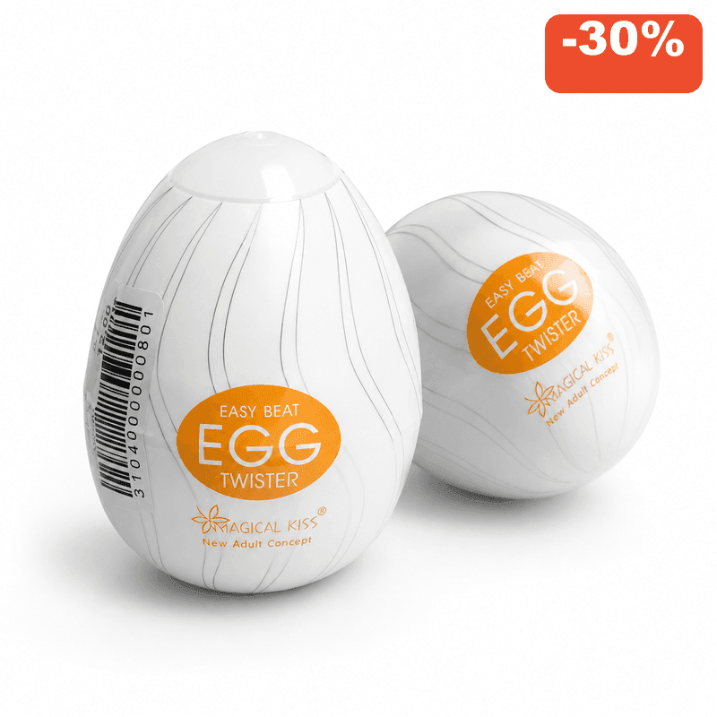 Masturbador EGG Twister Laranja