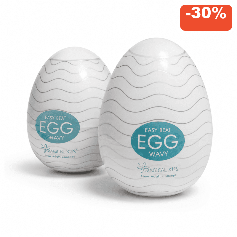 Masturbador EGG Wavy Roxo