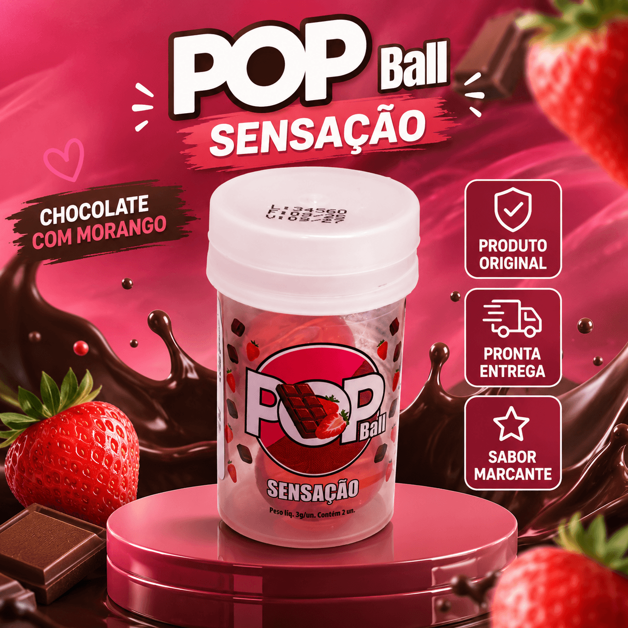 BOLINHAS SEXY POP SENSAÇÃO