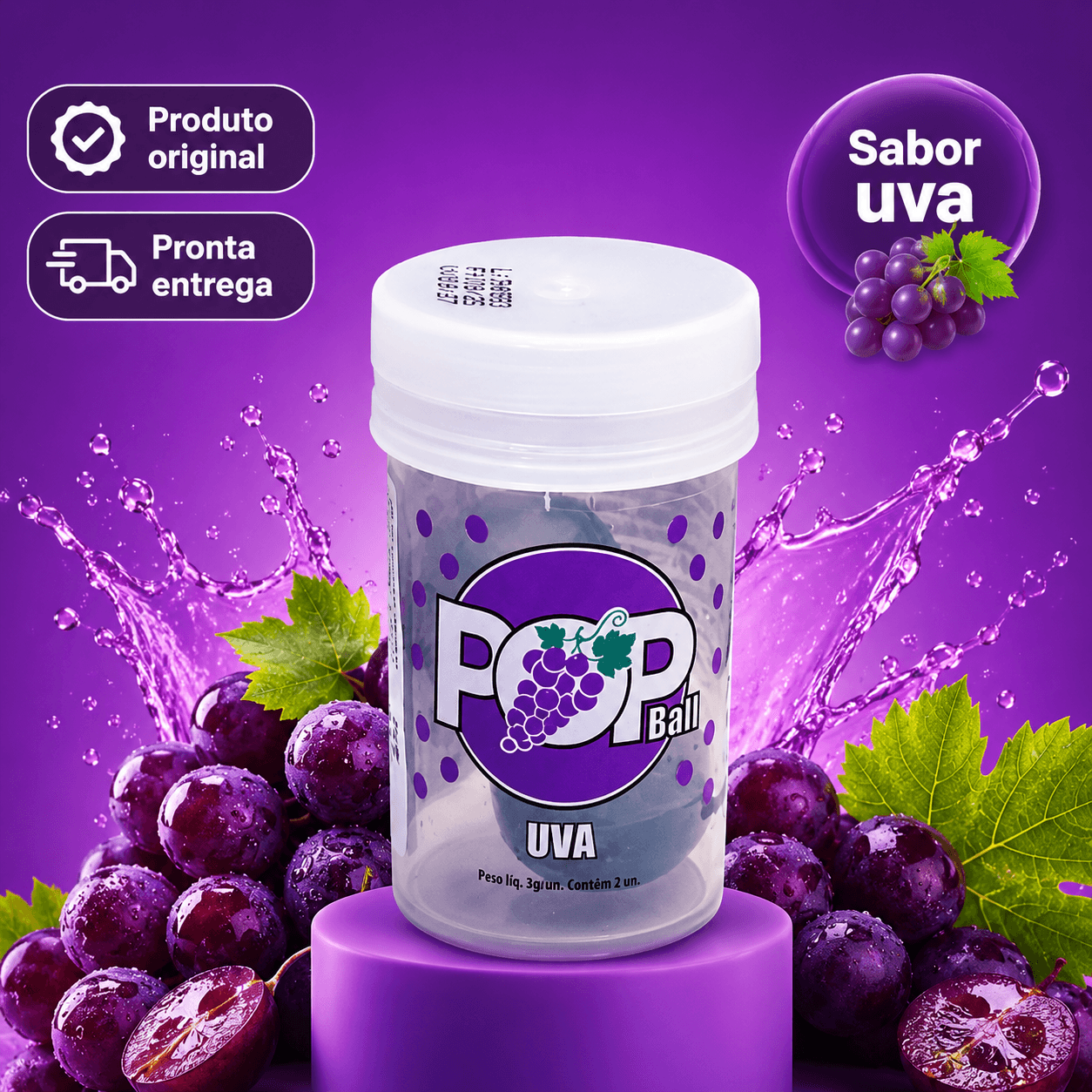 BOLINHAS SEXY POP UVA