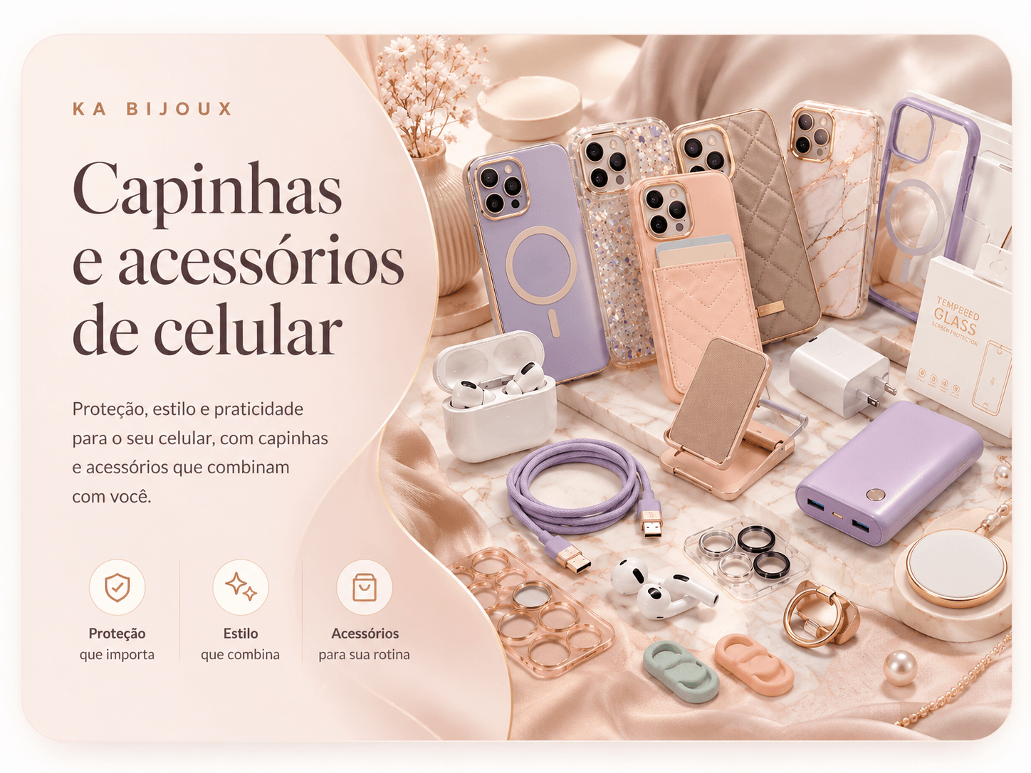 KA Bijoux - Capinhas e acessórios de celular