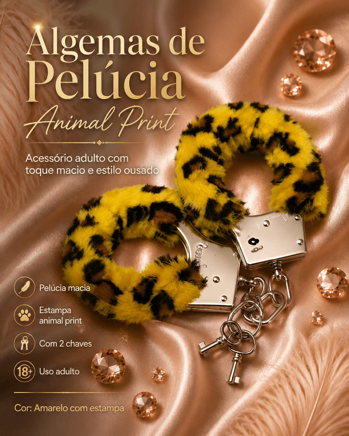 ALGEMA ONÇA VELUDO
