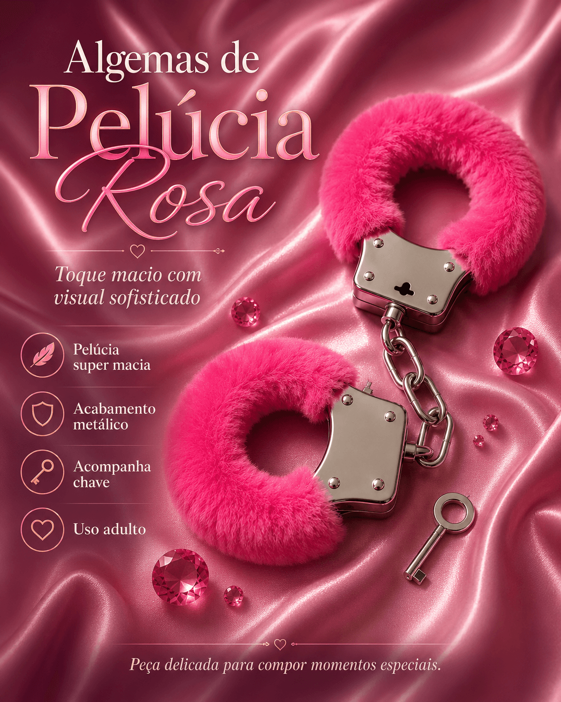 ALGEMA ROSA VELUDO