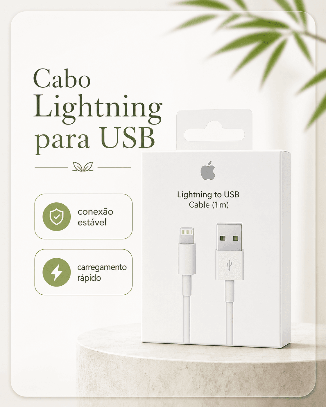 CABO USB - LIGHTNING