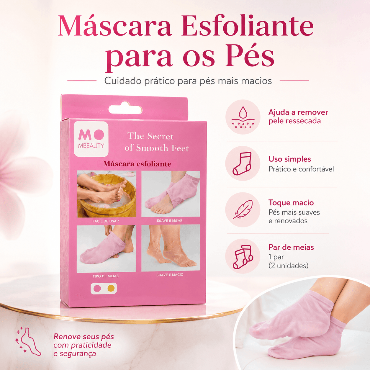 ESFOLIANTE PARA OS PES