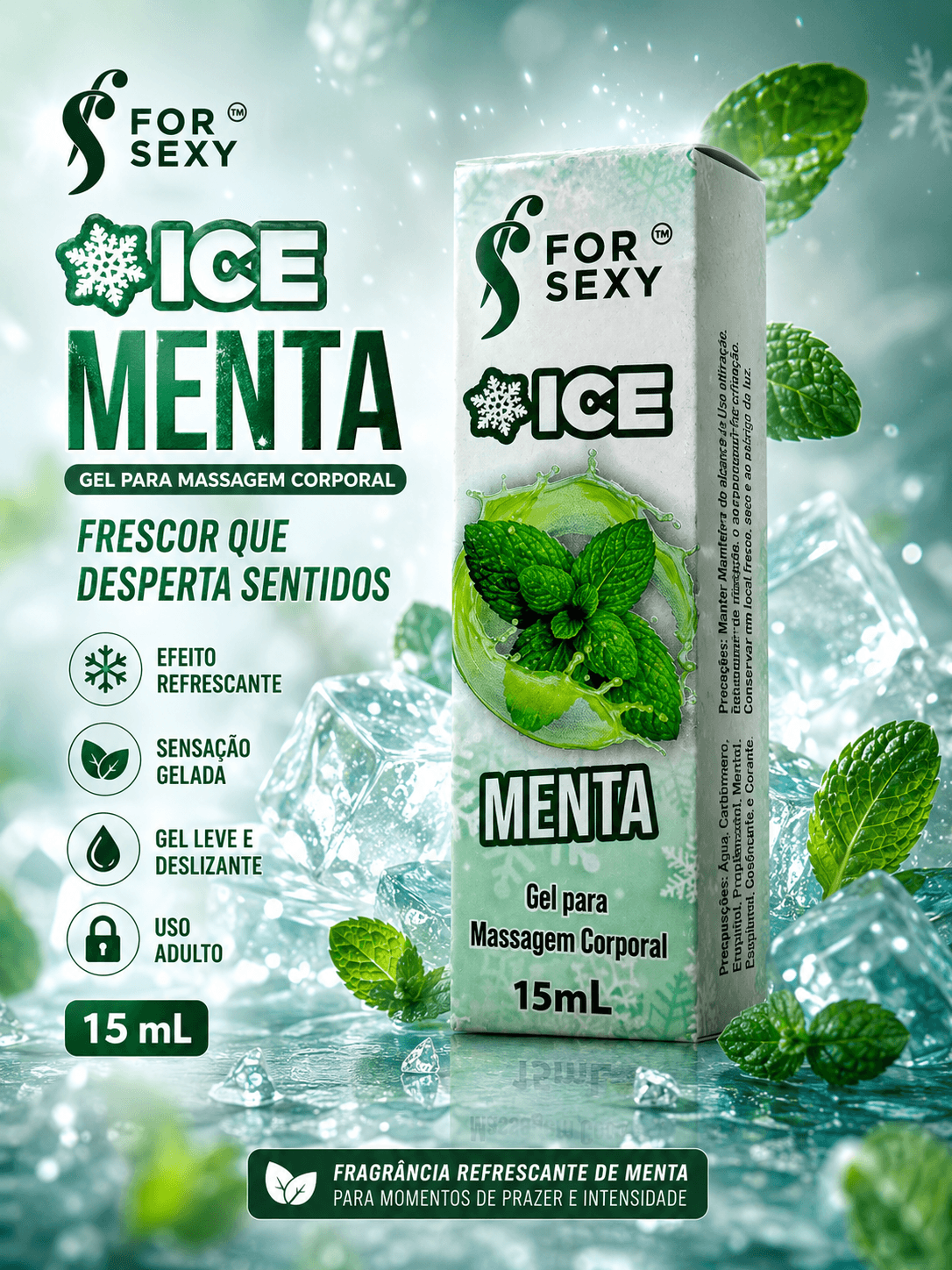 FORSEXY ICE MENTA 15ML