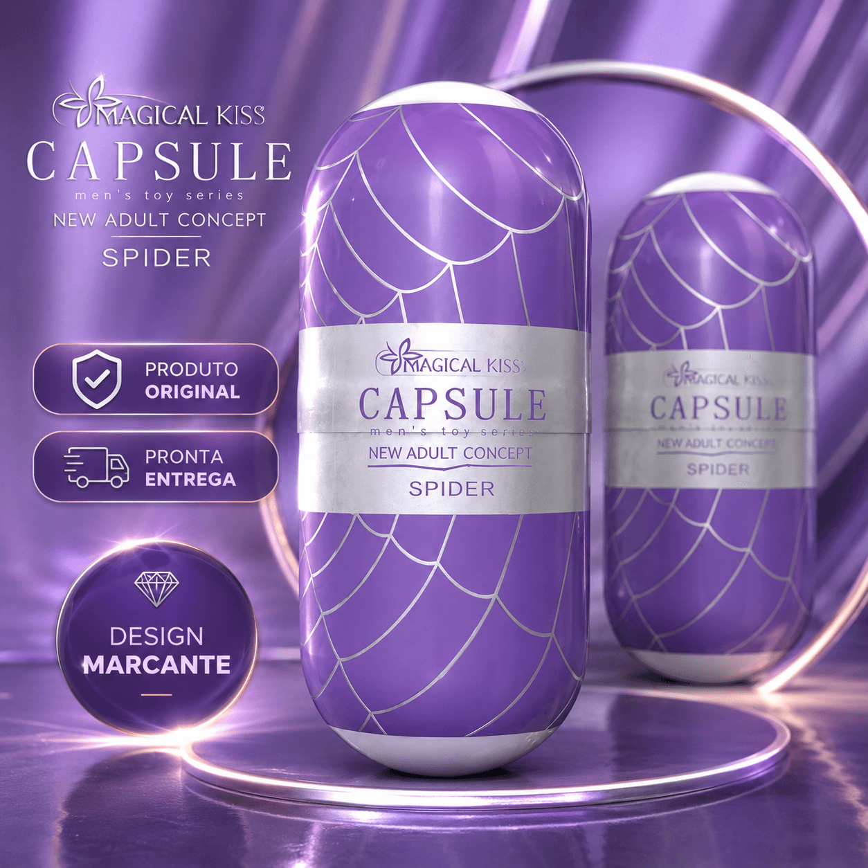 Magical Kiss Capsule Spider
