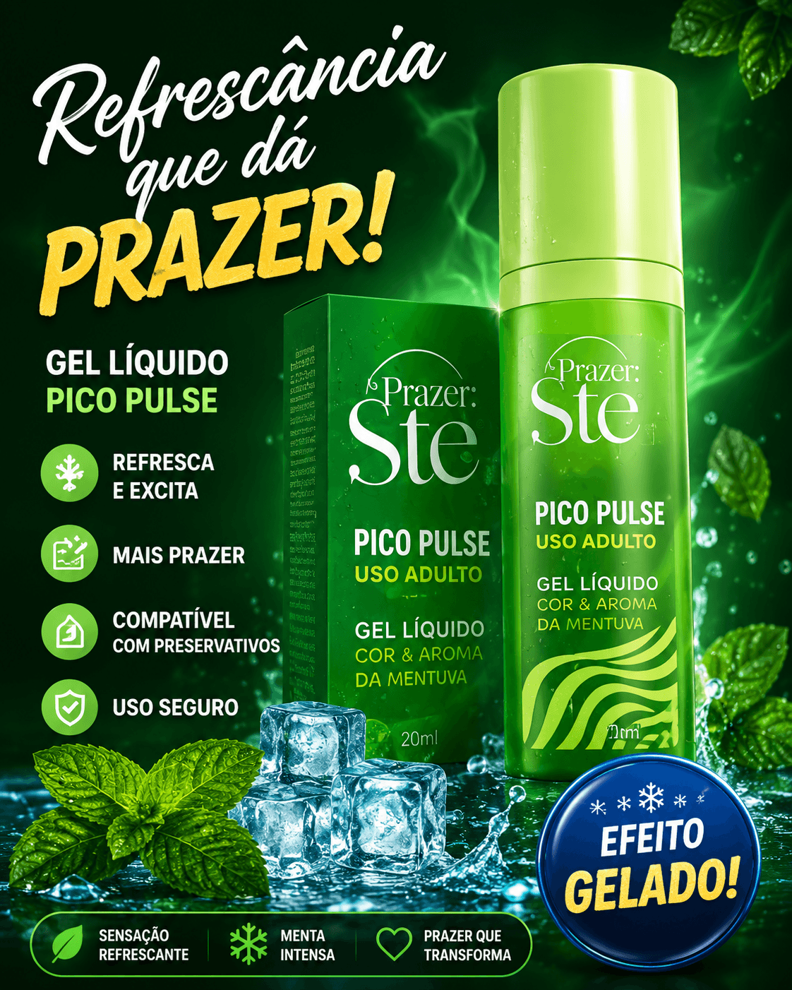 Prazer Ste Pico Pulse Gel