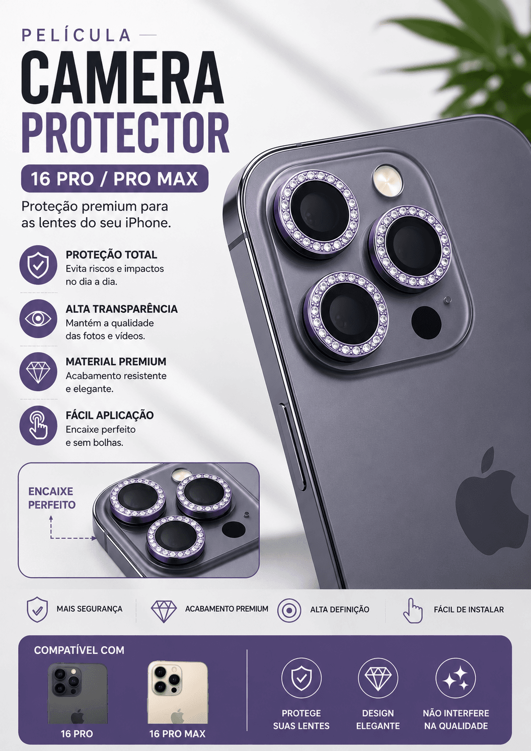 PELIC. CAM. IP 16 PRO / PRO MAX