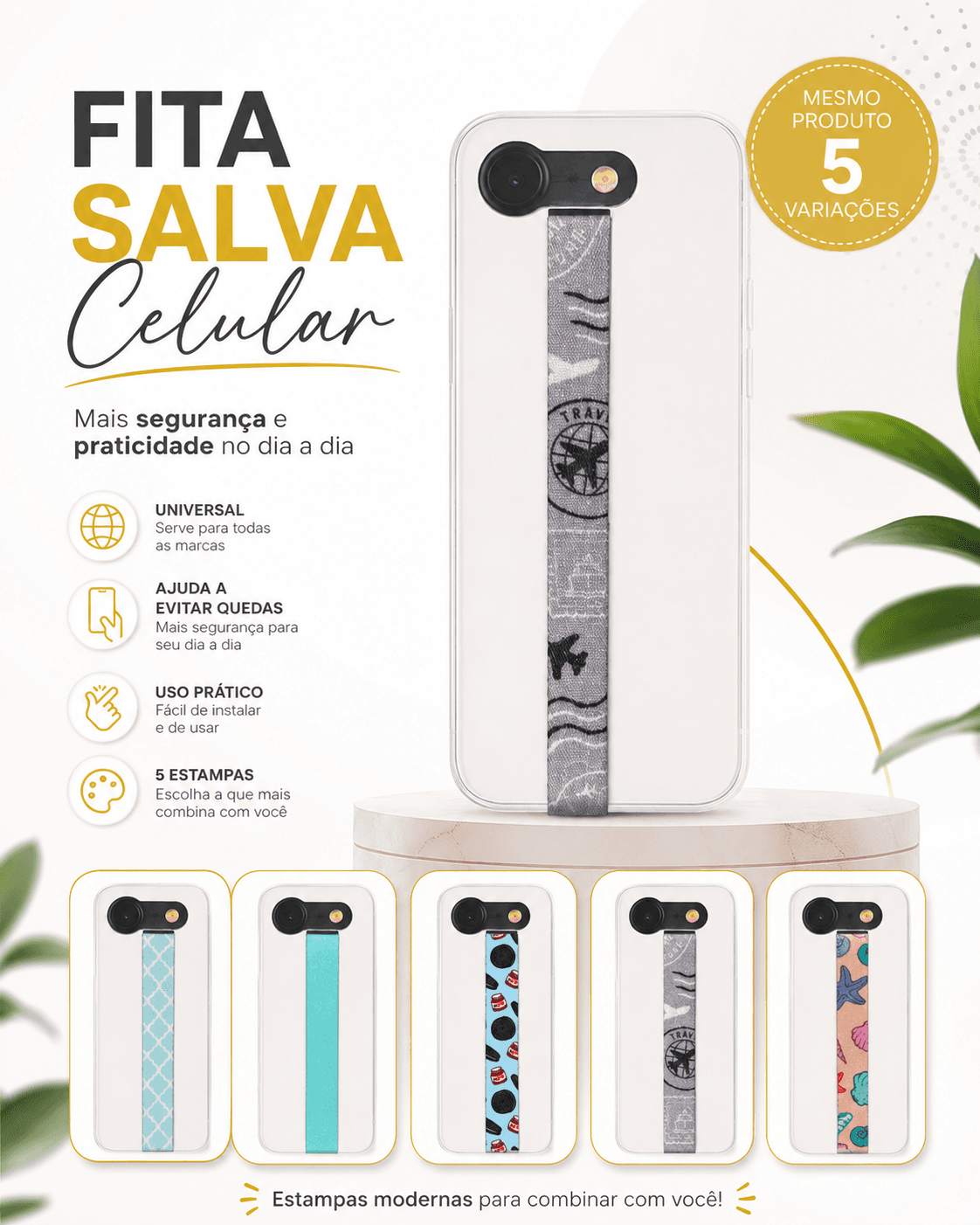 FITA SALVA CELULAR
