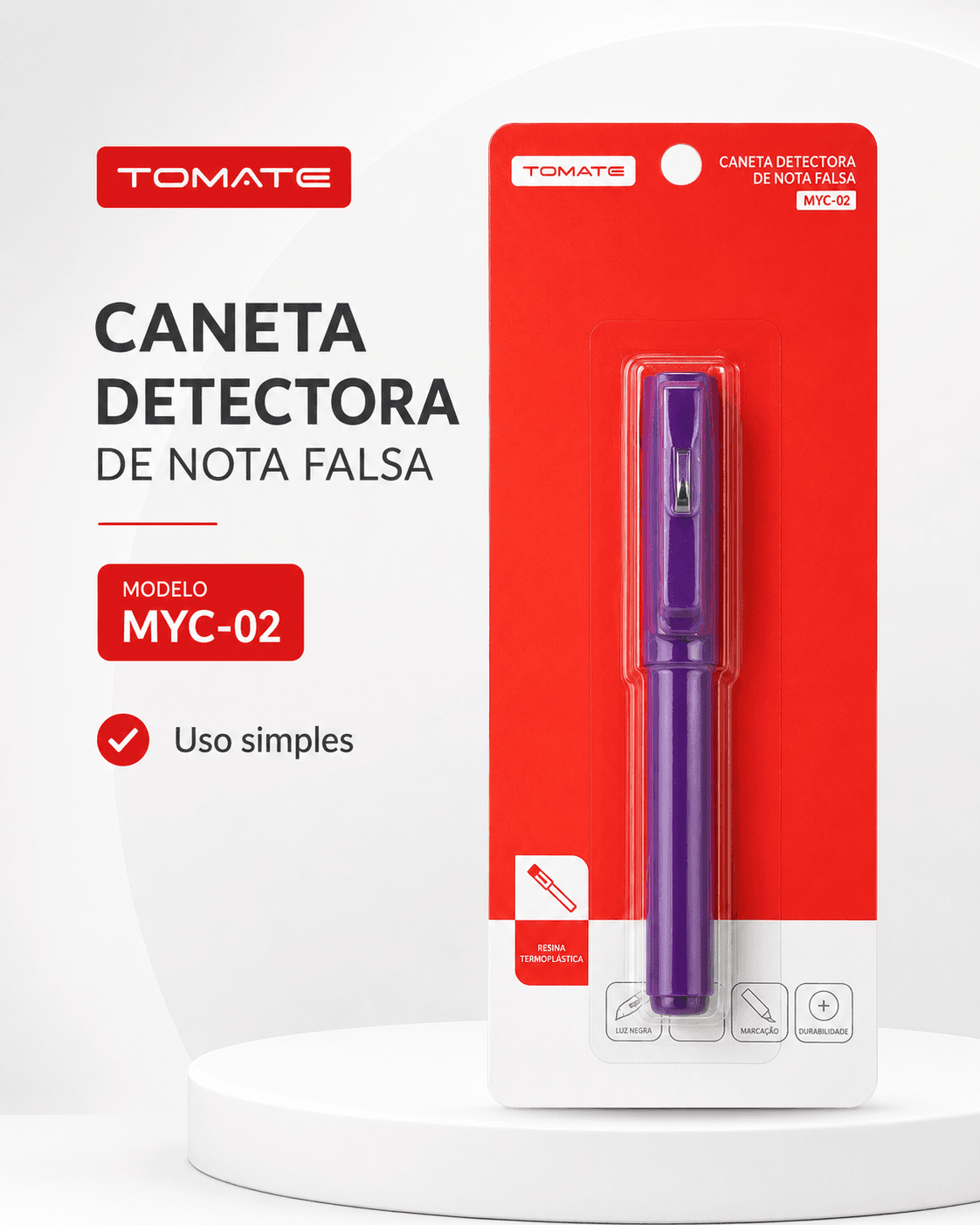 CANETA DE NOTA FALSA