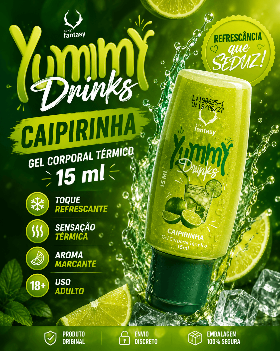 GEL YUMMY CAIPIRINHA